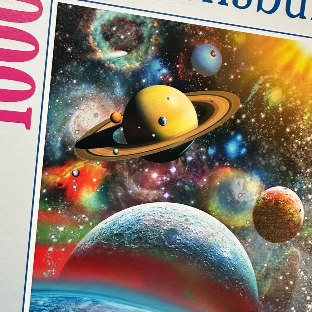 RAVENSBURGER 1000pc outer space jigsaw puzzle